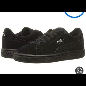 Puma Black suede shoes
